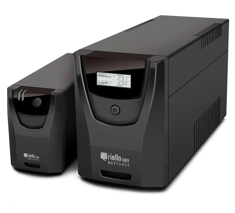 Image of Riello Riello Net Power uninterruptible power supply (UPS) Line-Interactive 0.6 kVA 360 W 4 AC outlet(s) NPW 600