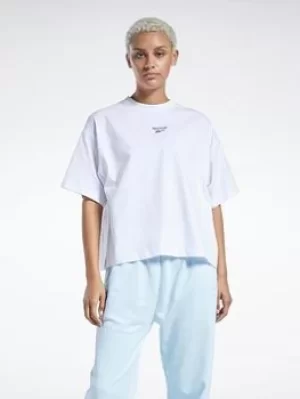 Image of Reebok Classics Small Logo Cotton T-Shirt