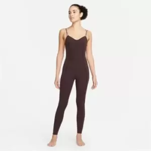 Image of Nike DriFit 7/8 Jumpsuit Womens - Brown