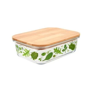 Image of Sass & Belle Large Powered by Plants Glass Storage Box