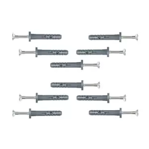 Image of Moderix Nylon Hammer Wall Plug Corall Cylindrical Window Door Frame Concrete Bri