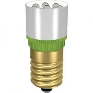 Image of LED bulb E14 Red 230 Vdc 230 V AC 4500 mcd Signal Construct MCRE148308