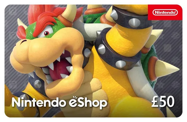 Image of Nintendo eShop £50 Gift Card
