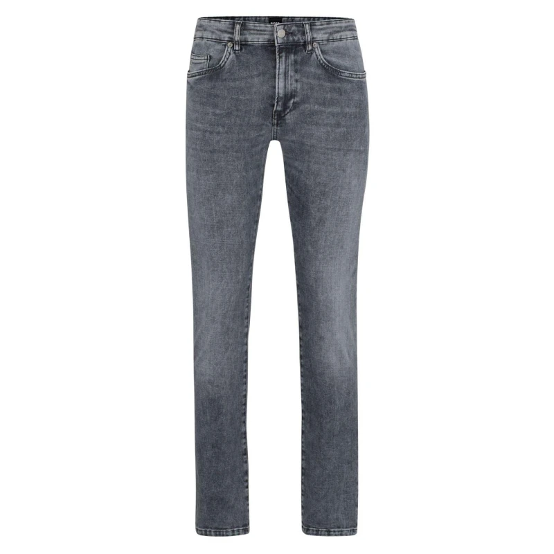 Image of Boss Delaware3 Slim-Fit Jeans Charcoal male 31L