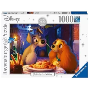 Image of Ravensburger Disney Collector's Edition Lady & The Tramp 1000 Piece Jigsaw Puzzle