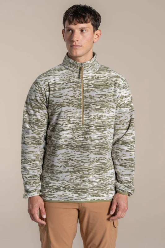 Image of Craghoppers Mens National Trust Irt Half Zip Fleece Size: 2XL Multicolor Male 2XL