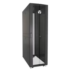 Image of Vertiv VR3300 rack cabinet 42U Freestanding rack Black Transparent
