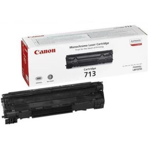 Image of Canon 713 Black Laser Toner Ink Cartridge