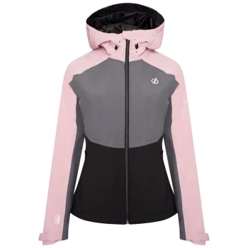 Image of Dare 2b Compete III 4 Way Stretch Waterproof & Breatahble - PowdrPnk/Blk