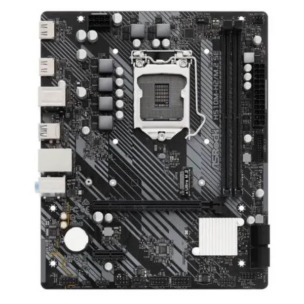 Image of Asrock H510M-H2/M.2 SE Intel H510 1200 Micro ATX 2 DDR4 2 HDMI 1x M.2