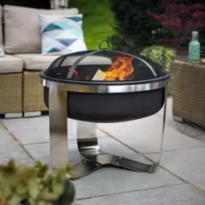 Image of La Hacienda Camden Firepit, Black Black