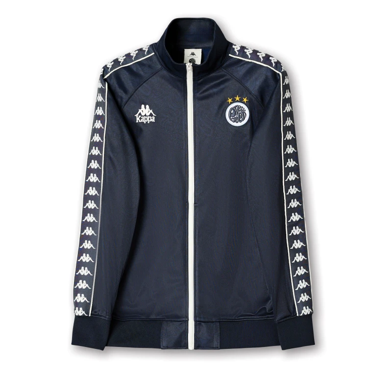 Image of Kappa Mens KA Banda Zip Through Tracksuit Top Blue/White GPT male S