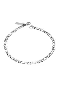 Image of Figaro Link Chain Bracelet 21cm