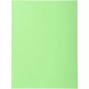 Image of Forever Square Cut Folders A4 Bright Green, 5 Packs of 100