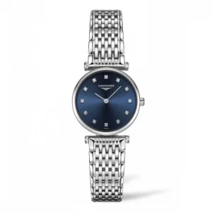 Image of Longines Diamond Ladies Stainless Steel Bracelet Watch