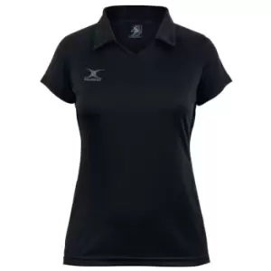 Image of Gilbert Eclipse Jnr Polo Shirt - Black