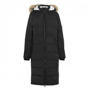 Image of SoulCal Extreme Long Padded Jacket Ladies - Black