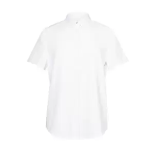 Image of Brook Taverner Womens/Ladies Siena Short Sleeve Blouse (16 UK) (White)