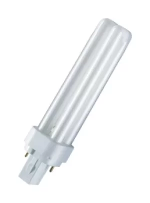Image of Osram CFL PLC-E 13W 2-Pin Dulux D Daylight Frosted 13W/865