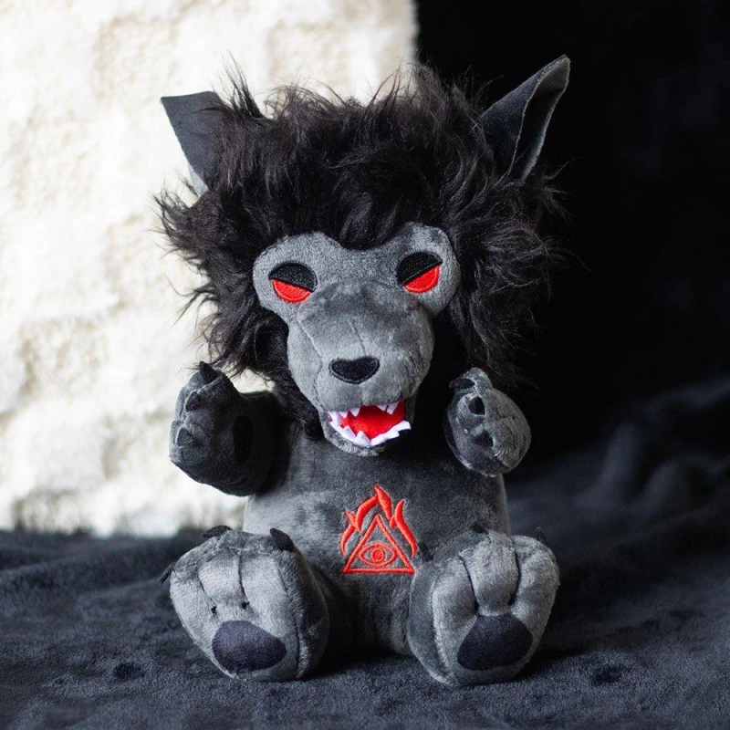 Image of Something Different Werewolf Plush Toy - Black One Size