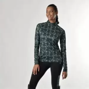Image of Dublin Ladies Sapphire Long Sleeve Top - Green