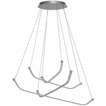 Image of Ceiling light Papua LED Bulbs 50W, 3900lm, 3000K polished chrome / arylic white