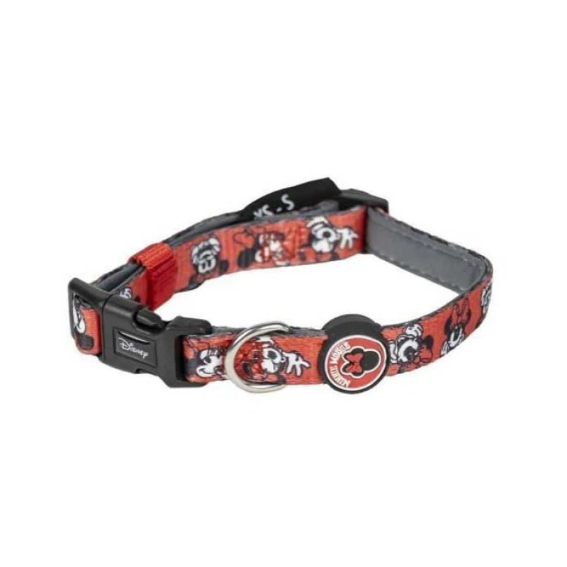 Image of Minnie Mouse Dog Collar - CERDA LIFE'S LITTLE MOMENTS - Minnie Mouse - Size M-L - Pink - Quick Release S0738523