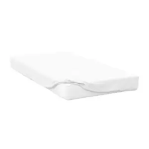 Image of Belledorm 400 Thread Count Egyptian Cotton Fitted Sheet (Single) (White)