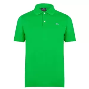 Image of Paul And Shark Logo Polo Shirt - Green
