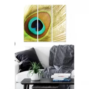 Image of MDF3764747 Multicolor Decorative MDF Painting (3 Pieces)