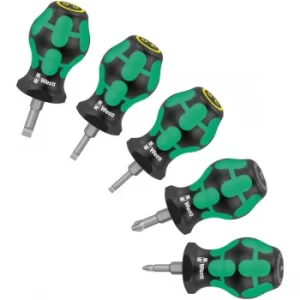 Image of Wera 05008871001 Stubby Set 2 Screwdriver Set 5 pieces