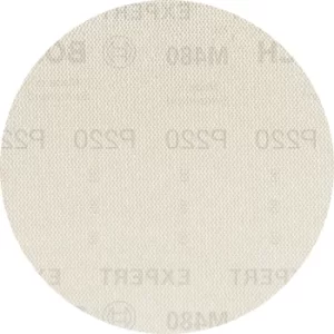 Image of Bosch Expert M480 150mm Net Abrasive Sanding Disc 150mm 220g Pack of 5
