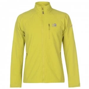 Image of Karrimor Hot Earth Soft Shell Jacket Mens - Green Glow/Shad