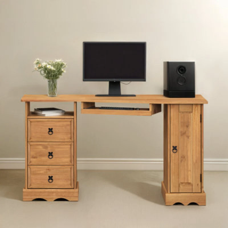 Image of MERCERS FURNITURE Mercers Furniture - Corona Corner Computer Desk 5060335861344