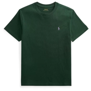 Image of Polo Ralph Lauren Junior Boys Short Sleeve Logo T Shirt - College Green
