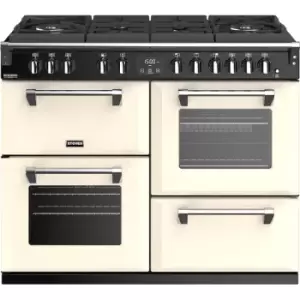 Image of Stoves Richmond Deluxe S1100GTG 110cm Dual Fuel Range Cooker - Cream - A/A/A Rated