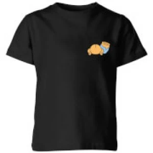 Image of Disney Winnie The Pooh Backside Kids T-Shirt - Black - 9-10 Years