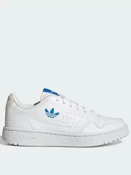 Image of Adidas Originals Ny 90 Junior, Ftwwht/Blurus/Ecrtin, size: 3+, Unisex, Shoes grade school, GZ1875