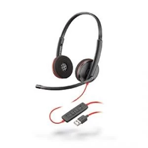 Image of Plantronics Blackwire C3220 USB Hi Fi Stero Headset