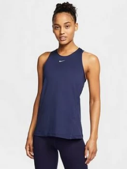 Image of Nike Training Pro Tank Top - Navy