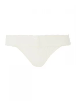 Image of Wacoal Halo Lace Brief White