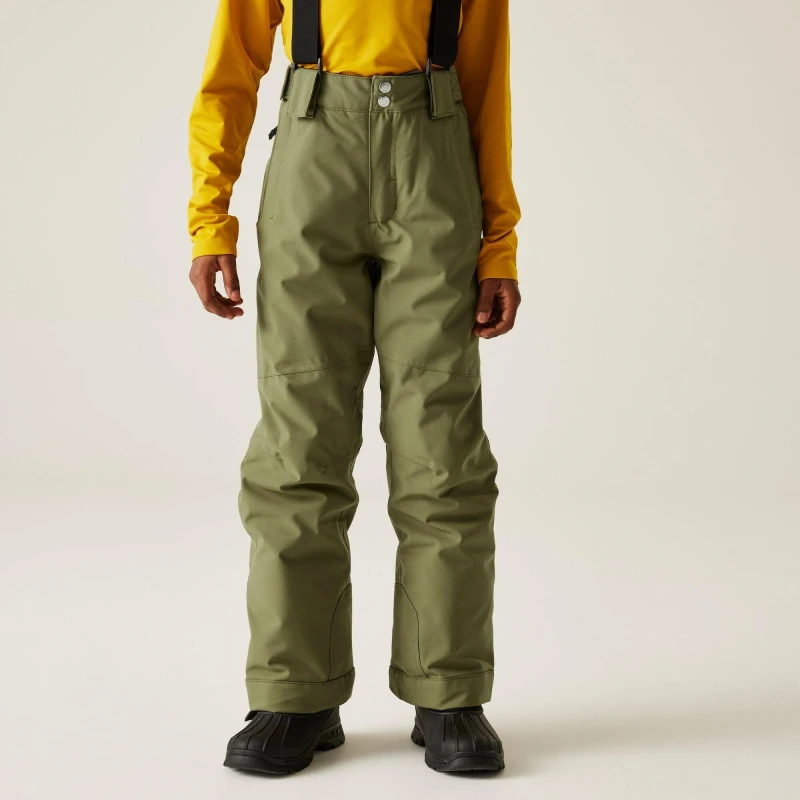 Image of Dare 2b Outmove II Waterproof Ski Pant Olive Green unisex 3-4yrs