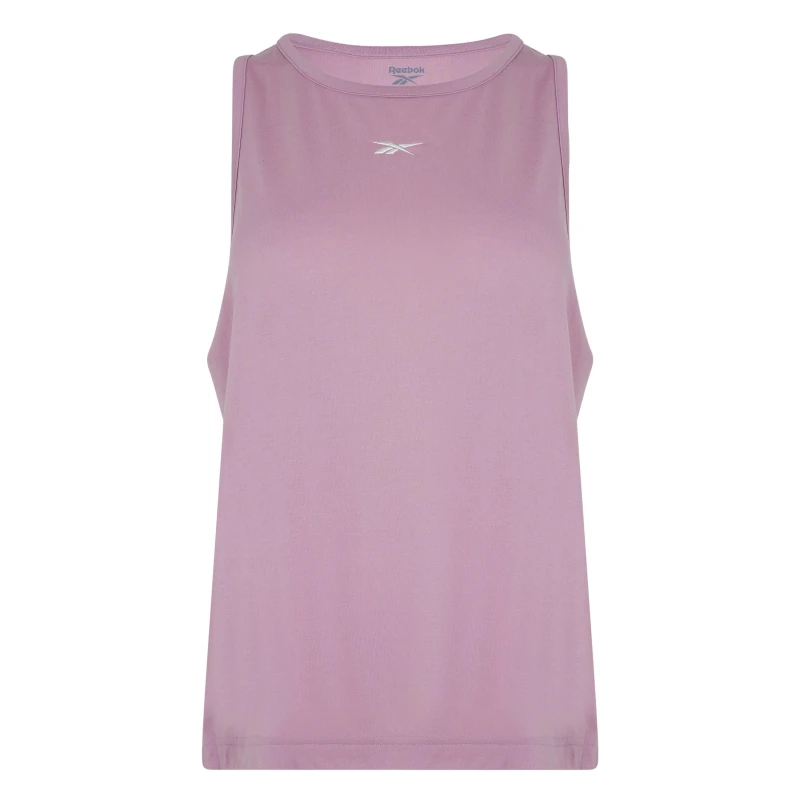 Image of Reebok Maternity Tank Top Womens Vest - Pink Pink 4