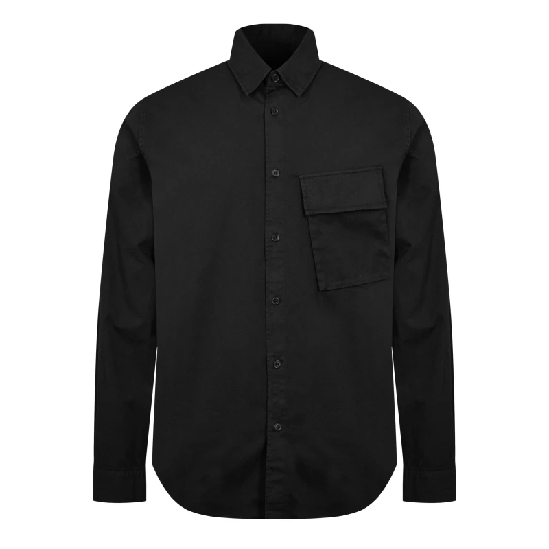Image of BELSTAFF Scale Shirt - Black S