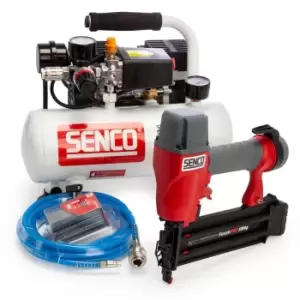Image of Senco AC4504 Compressor & Finishpro Pneumatic Nailer 18mg (240V)
