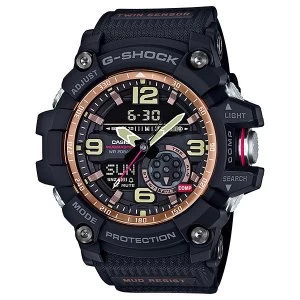 Image of Casio G-SHOCK MASTER OF G MUDMASTER Watch GG-1000RG-1A - Black and Rose Gold