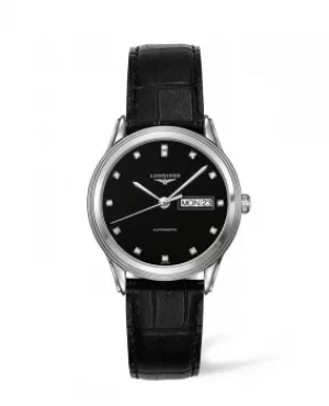 Image of Longines Flagship Automatic 38mm Black Dial Mens Watch L4.899.4.57.2 L48994572