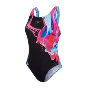 Image of Speedo Flood Power Swimsuit Ladies - Black
