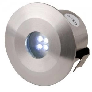 Image of KnightsBridge IP44 Stainless Steel LED Decking Kit - 4 Pack - Blue