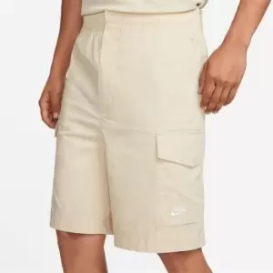 Image of Nike Sportswear Sport Essentials Mens Woven Unlined Utility Shorts - Beige